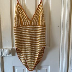 Crochet body suit